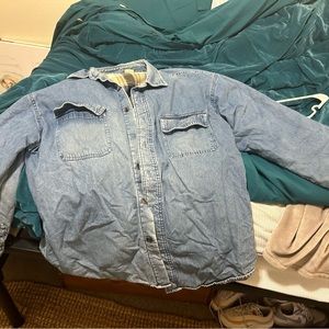 Jean flannel coat
